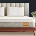 SleepyCat Cloud Mattress | Hotel-Like Quilted EuroTop with Memory Foam & Latex | No-Motion Transfer Pocket Spring | Pressure Relief & Luxurious Feel | Queen Size (75x60x8 Inches)