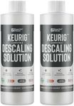 Essential Values Descaling Solution Compatible with Keurig - Coffee Pot Cleaner and Descaler - Descaler Specially Formulated for Keurig Coffee Machines - 12 Month Supply 2-Pack