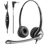 Wantek Phone Headset 2.5mm with Noi