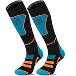 Merino Wool Ski Socks 2 Pairs, Ther
