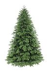 Giulia Grillo Premium Christmas Tree 5ft, 1228 Branches, Realistic, Easy to Assemble, Bushy, PE/PVC, Green, Foldable Metal Stand