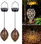 (2 Packs) Tomshine Hanging Solar Li