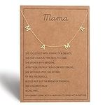 Gold Mama necklace for Women - Moth