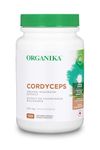 Organika Cordyceps Mushroom- Organic 500mg 4:1 Extract- Immune Support, Antioxidant Support- 120vcaps