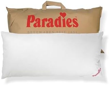 PARADIES Kopfkissen 40x80 cm mit Reißverschluss - Softy Top Bio medium mit Aloe Vera, mittelfestes Schlafkissen, veganes Kissen, Öko-Tex 100 Klasse 1