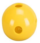 Total Control Balls Total Control Sports Hole Ball (Pack of 48), Yellow