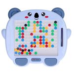 BitFeex Plastic Magnetic Slate Magnetic Drawing Board For Kids Doodle Board Magnetic Beads Pen Drawing Board Dot Art Educational Travel Toys For 2 3 4 5 6 7 8 Yr Old Boys Girl(Koala Slate),Multicolor