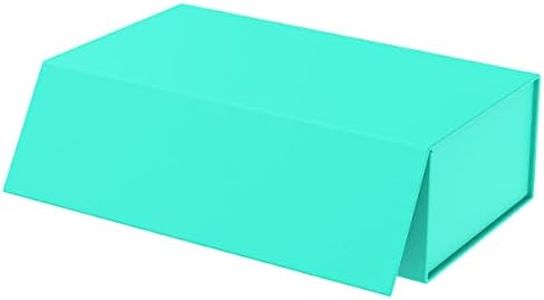 MOZRRO Gift Box with Lids, 9.85 x 5.95 x 3.15 In Magnetic Closure Gift Boxes for Gift Packaging, Gift Box for Christmas,Mothers Day,Fathers Day,Graduations,Weddings,Birthdays Gifts