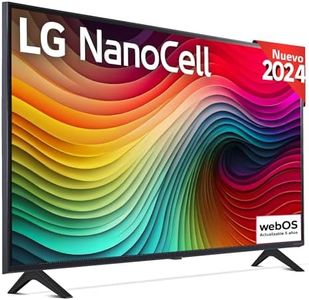 LG 43NANO81T6A 43", 4K NANOCELL, Smart TV, HDR10, WebOS24, Serie 81, Procesador Potente e Inteligente, Dolby Digital Plus, Gaming, Alexa/Google Assistant, Negro