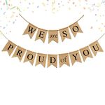 JeVenis We Are So Proud of You Banner Graduation Banner Congratulations Banner Graduation Party Decorations Graduation Commencement Decoration