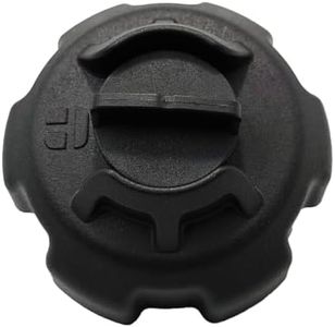 JkorkM 621501-10 Manual Vent Gas Cap Compatible with Old Style Portable Boat Gas Tank, Black Gas Tank Cap