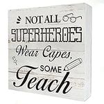 Teacher Appreciation Wooden Box Sig