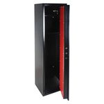 dirty pro tools 6 GUN CABINET DELUX MODEL 1500mm High WITH VAULT LOCKING DOOR AND BUILT IN AMMO SAFE BOX