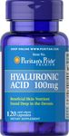 Puritan's Pride Hyaluronic Acid 100 mg-120 Capsules