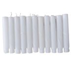 Candlestock Hippie Drippy Drip Candles - Pack of 11 Dripping Taper Candles - Wine Bottle Melting Candles (White)