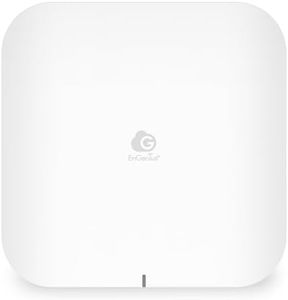 EnGenius ECW536 World's First Cloud Managed Wi-Fi 7 Access Point | 4x4 Enterprise | 18.8 Gbps | Tri-Band | 10GbE PoE++ | MU-MIMO | OFDMA | Qualcomm Powered | Business Solution