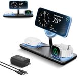Nimble Podium 3-in-1 Wireless Charging Station for Apple, Qi2-Certified
