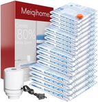 16 Pack Vacuum Storage Bags with El