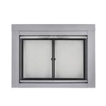 Pleasant Hearth Alpine Collection Fireplace Glass Door