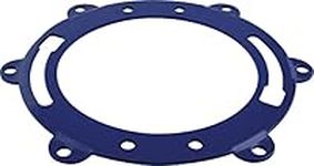 Master Plumber 289A Toilet Mounting Flange Repair Flange with Mounting Tabs, Used to Repair Cracked or Broken Toilet Mounting Flanges, Can be Cut or Bent to Fit Repair Need, Screw Hole Tabs