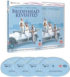 Brideshead Revisited Complete ITV TV Drama Series (4 Discs) Remastered All 11 Episodes DVD Box Set Collection + Extras: Commentaries + Still Gallery + Deleted Scenes + Making Of by Jeremy Irons