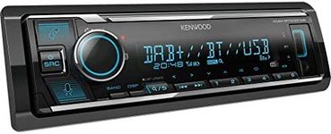 Kenwood KMM-BT506DAB Mechless Digital Media Receiver, with Built in Bluetooth, DAB+ Digital Radio, Spotify & Amazon Alexa