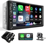 Double Din Car Stereo with Dash Cam