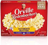 Orvillle Redenbacher's Ultimate Butter Microwave Popcorn, 6 Packs (118.44 Ounces Total)