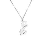 Personalized Paw Print Necklace Eng