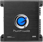 Planet Audio AC800.4 4 Channel Car Amplifier - 800 Watts, Full Range, Class A/B, 2-4 Ohm Stable, Mosfet Power Supply, Bridgeable