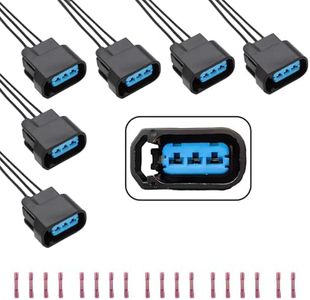 AUTO OCCASION 6 Pack Ignition Coil Connectors Wiring Harness Replacement for Acura RL TL TSX Honda Accord Crosstour Odyssey UF603