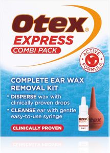 Otex Express Ear Wax Removal Kit – Fast Acting Ear Drops