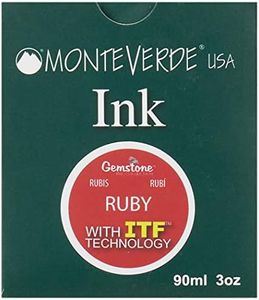 MONTEVERDE Bottle Ink, 90ml, Ruby (G308RU)