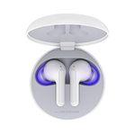 LG TONE Free FN5U Earbuds, UVnano 99.9% Bacteria-Free, Wireless Bluetooth In-Ear Headphones, White