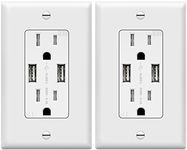 TOPGREENER 3.6A USB Wall Outlet Cha