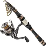 PLUSINNO Fishing Rod and Reel Combo