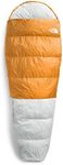 The North Face Gold Kazoo 35F / 2C Backpacking Sleeping Bag, Citrine Yellow/Tin Grey, Regular RH