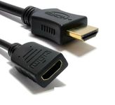 Mr. Gadget's Solutions HDMI 1.5m Male to Female Extender Extension Wire Lead Cable Compatible With Amazon Fire Stick TV