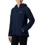 Columbia Women’s Kruser Ridge II Plush Softshell Jacket, Water Repellent, Windbreaker, Dark Nocturnal, Small