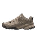The North Face Men's Ultra 112 Waterproof Hiking Shoe - Ripstop Leather Upper, Mushroom Grey/Mocha Brown, 10.5