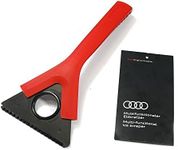 Audi Original Ice Scraper Multifunctional Scraper Blade Winter Scratch Care Cleaning 80A096010, Red