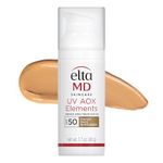 EltaMD UV Elements Moisturizing Physical Tinted Facial Sunscreen SPF 44 - For All Skin Types & Post-Procedure Skin 57g/2oz