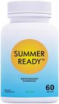 Summer Ready Skin Care Supplement Capsules - Nicotinamide / Niacinamide/ Niacin 500mg (Vitamin B3) and Polypodium Leucotomos (Fern Extract) 480mg, Antioxidant Rich Formula, Grey