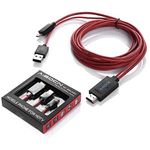 MHL micro USB to 1080P HDMI HDTV AV Cable Adapter Cord For Samsung Galaxy Mega