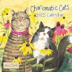 ALEX CLARK Charismatic Cats 2025 Calendar - wall calendar, month by month calendar, year planner