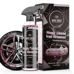 Magic Shield Iron Remover Spray 16oz – pH-Neutral Formula for Cars, Motorcycles, RVs, & Boats │ Fast 5-Minute Reaction │ Safe & Effective on Wheels & Paint │ All-in-One Solution for Car Detailing