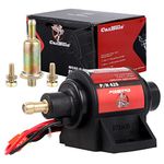 CarBole Gasoline Pump Electric Fuel Pump Universal 5/16 Inch Inlet and Outlet Inline 12V 1-2A 28GPH 2-3.5P.S.I. Operating Fuel Pressure