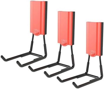 Gator Magnetics Open Storage Hook: 4in Red 3-Pack, The Ultimate Workshop & Garage Systems, Heavy Duty Magnetic Hooks, Sturdy Tool Solutions, 25lb Capacity, Steel