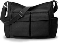 KALIDI Canvas Tote Bag, Messenger B