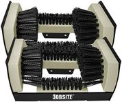 JobSite Boot Scrubber - The Original Shoe Scraper & Cleaner Brush (2 Pack)